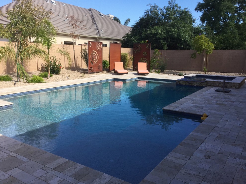 Straight Line Pools - Modern - Pool - Phoenix - by Big Daddy ...