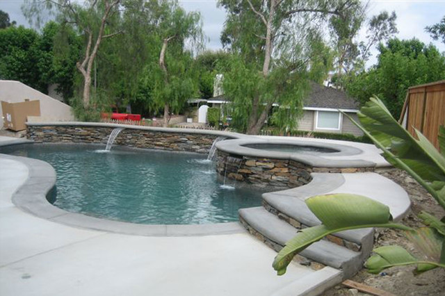 Swan Pools Swimming Pool Company Aesthetics Cantilever Coping Traditional Pools Hot Tubs Orange County By Swan Pools Southern California Houzz