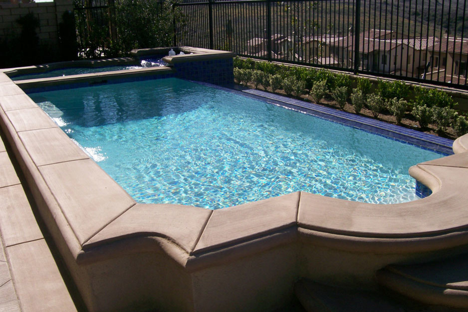 Immagine di una piscina tradizionale