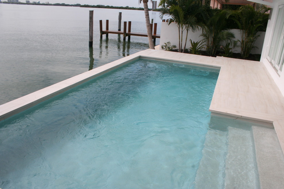 Swim In Place Pool Modern Pool Miami By Riverflow Pumps By