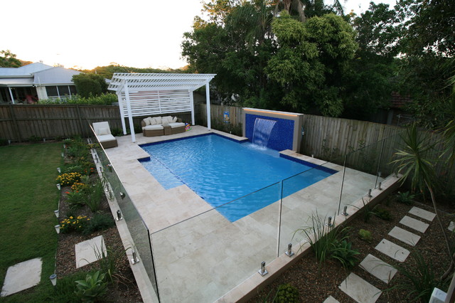 Swimming Pool And Backyard Landscape, Pool And Landscaping Brisbane