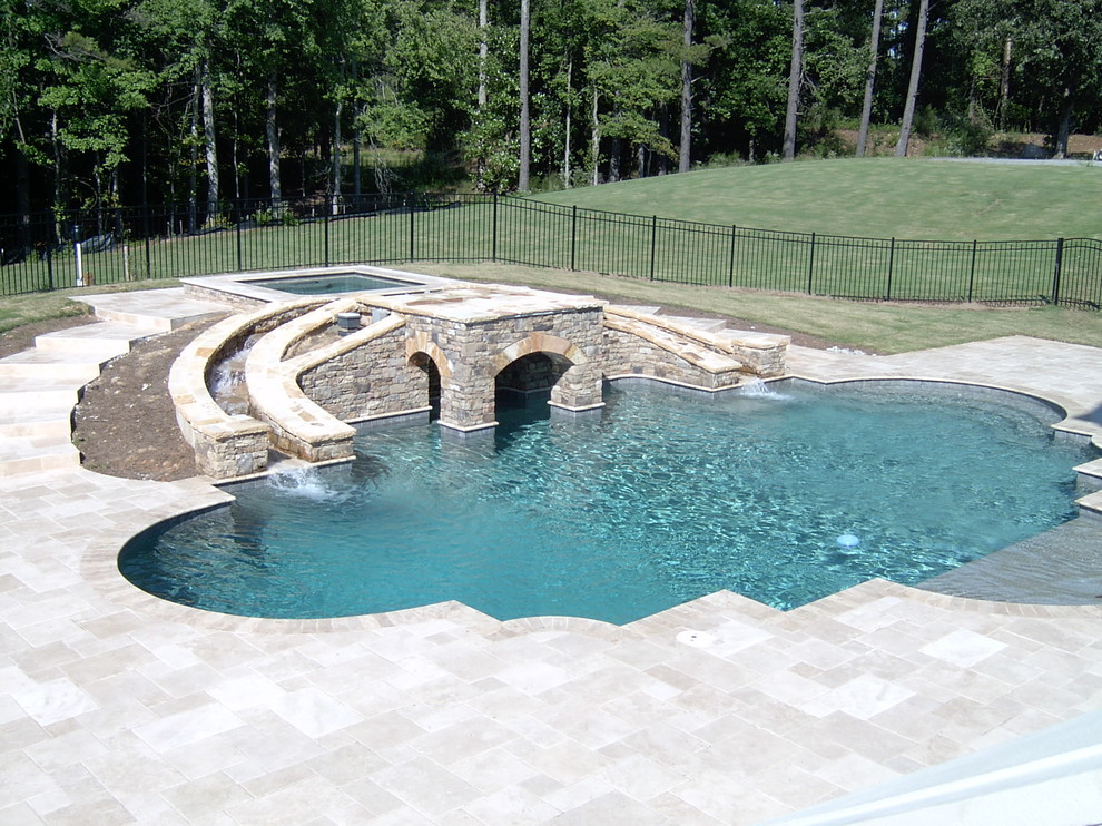 Elegant pool photo in Atlanta