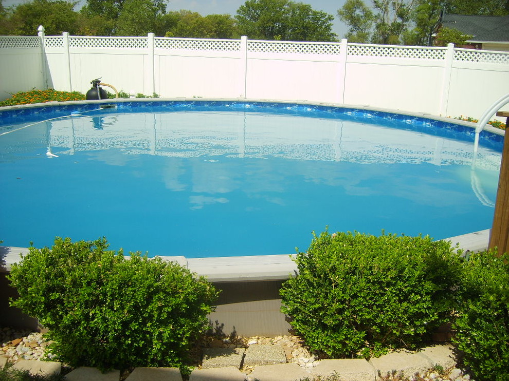 Swimming Pool Liner Installation Traditional Pool Oklahoma City