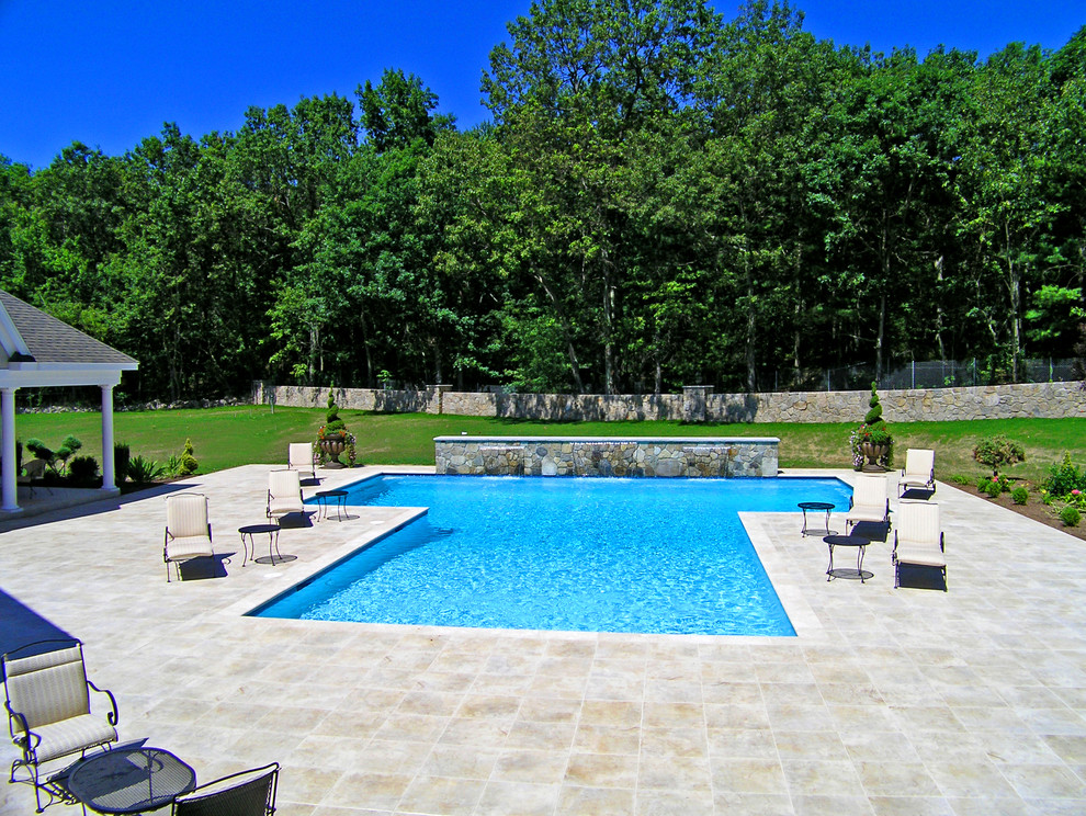 Klassischer Pool in Boston