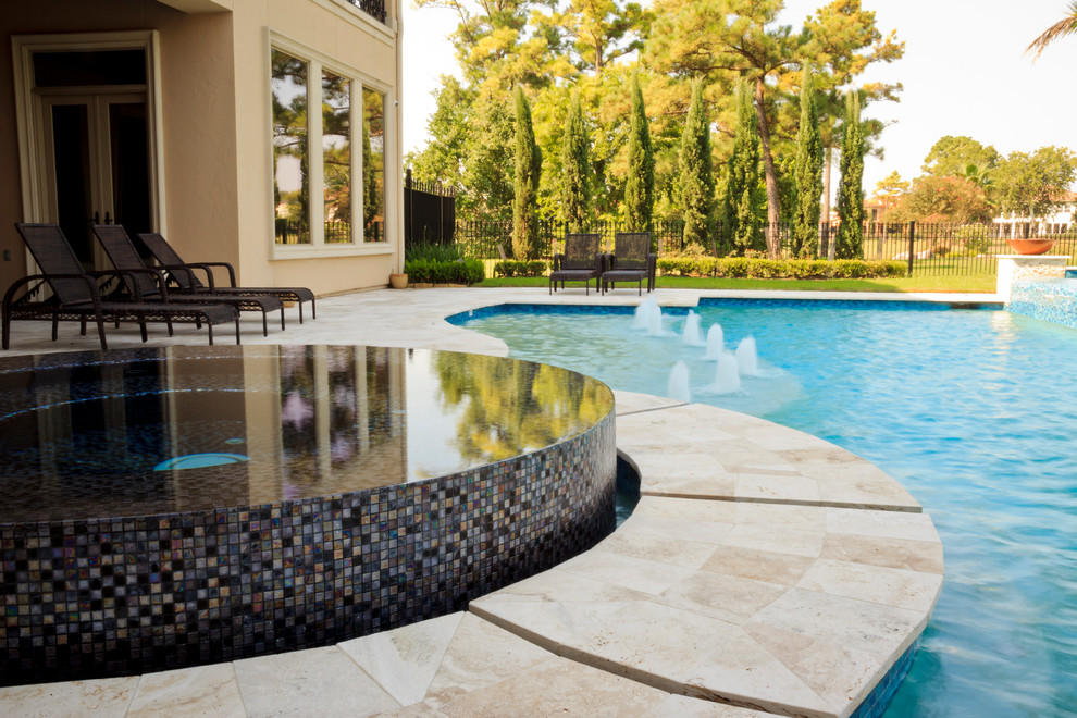Swimming Pools in Houston Modern Pool Houston by Platinum Pools