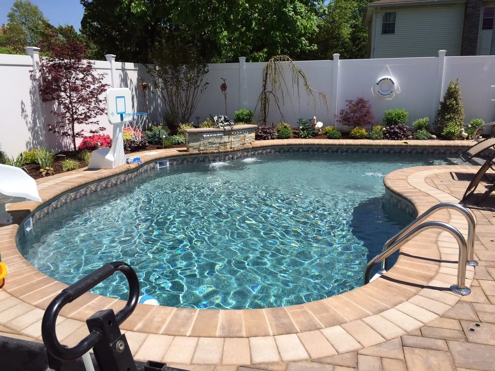 Swimming Pools Traditional Pool New York by Topaz Design Group