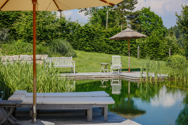SwimmingTeich in den Bergen Country Swimming Pool & Hot Tub