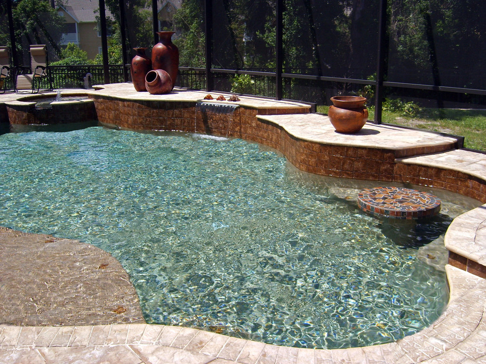 Mediterraner Pool in Orlando