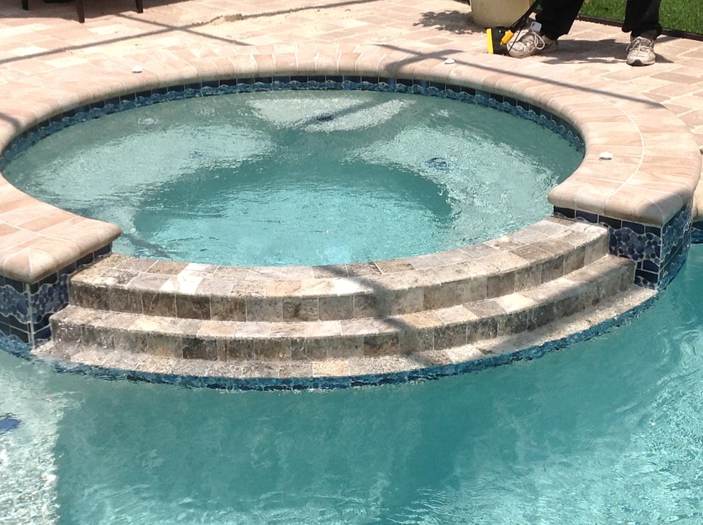 Tampa Pool and Jacuzzi - Pool - Tampa - by Seamco of Tampa Bay | Houzz