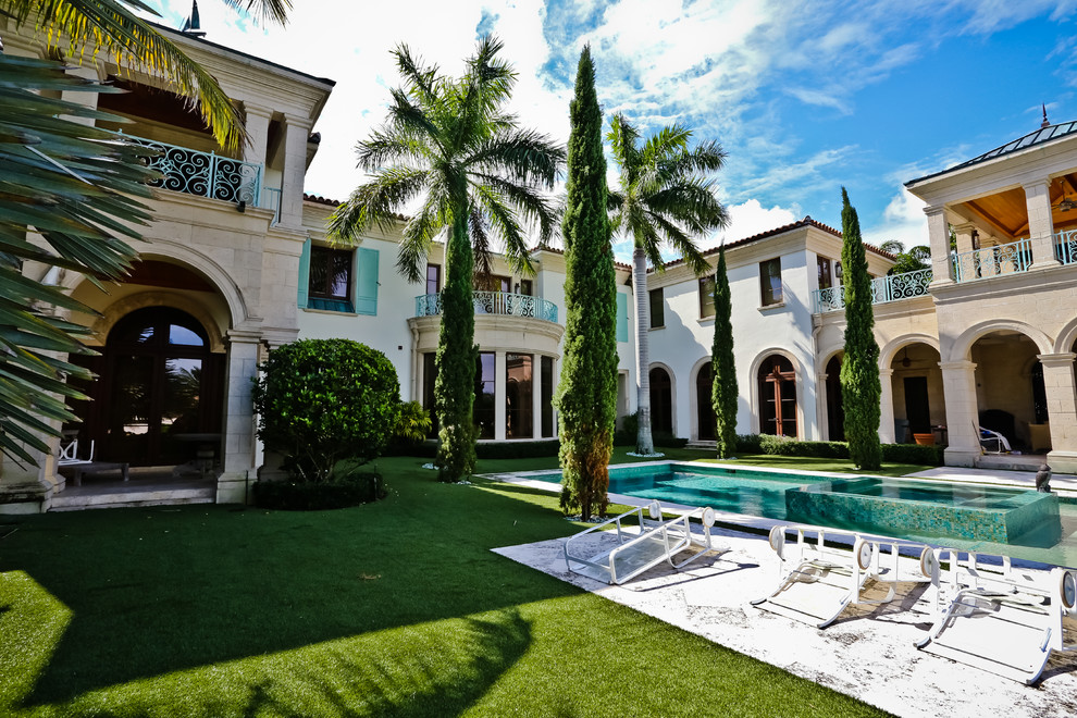 TGLA Pool Designs; Palm Beach County Florida - Traditional - Pool ...