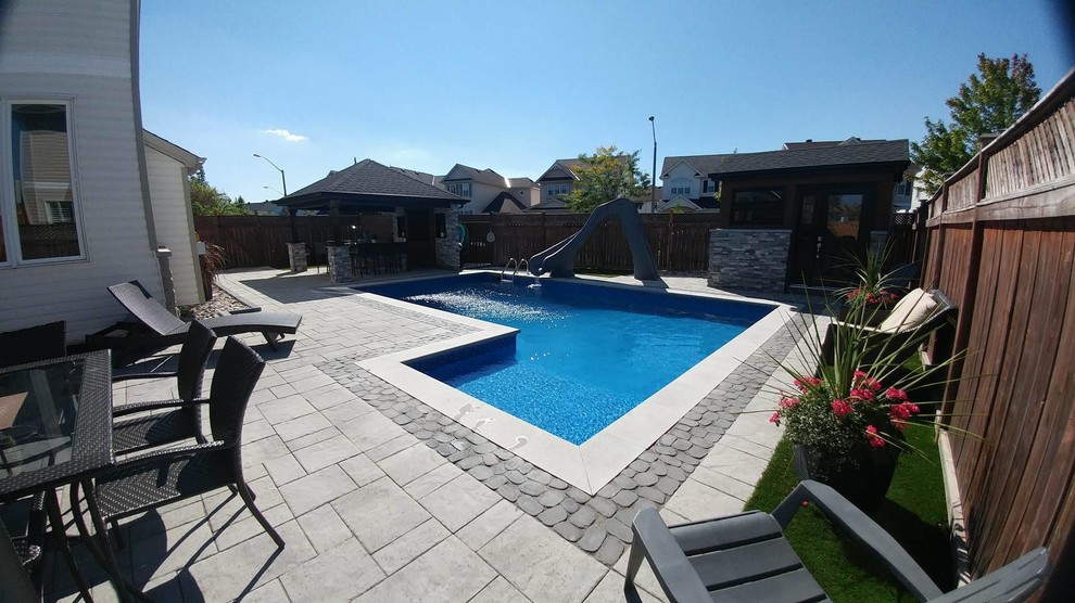 The Traditional Pool Ottawa by Piscines et Spas