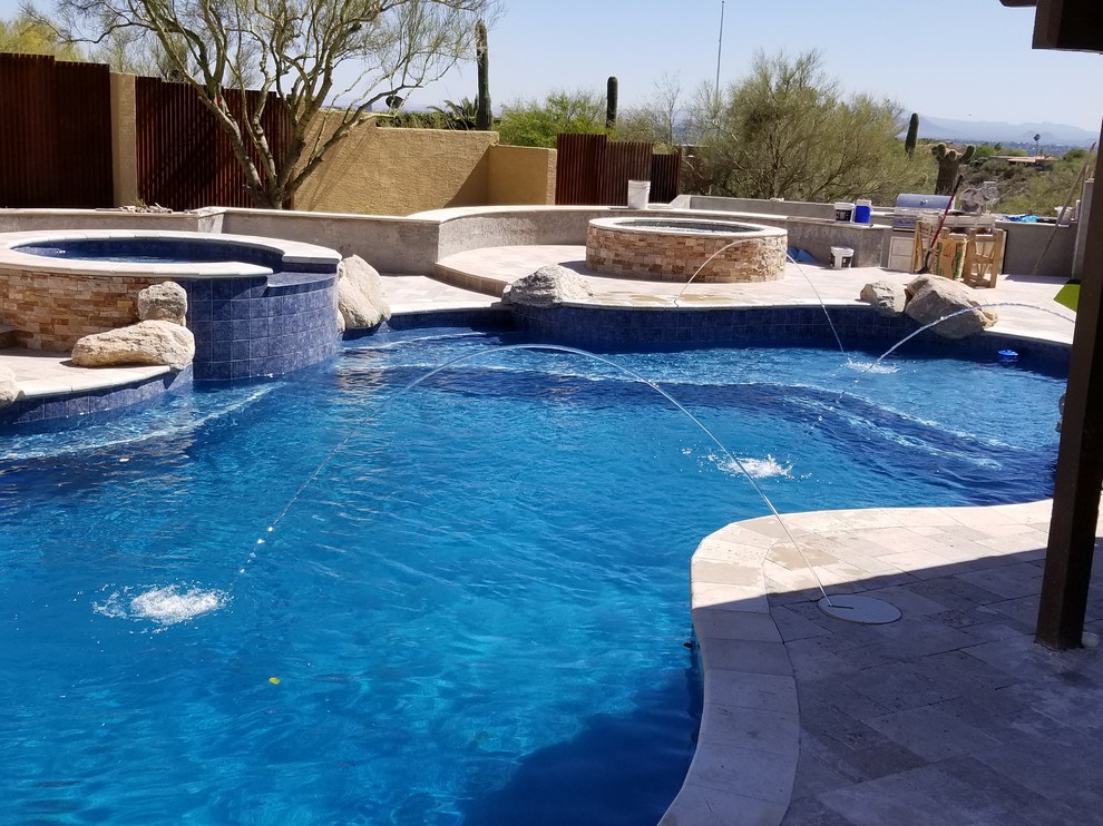 Thornwell - Contemporary - Pool - Phoenix - by Arzate Design Group | Houzz