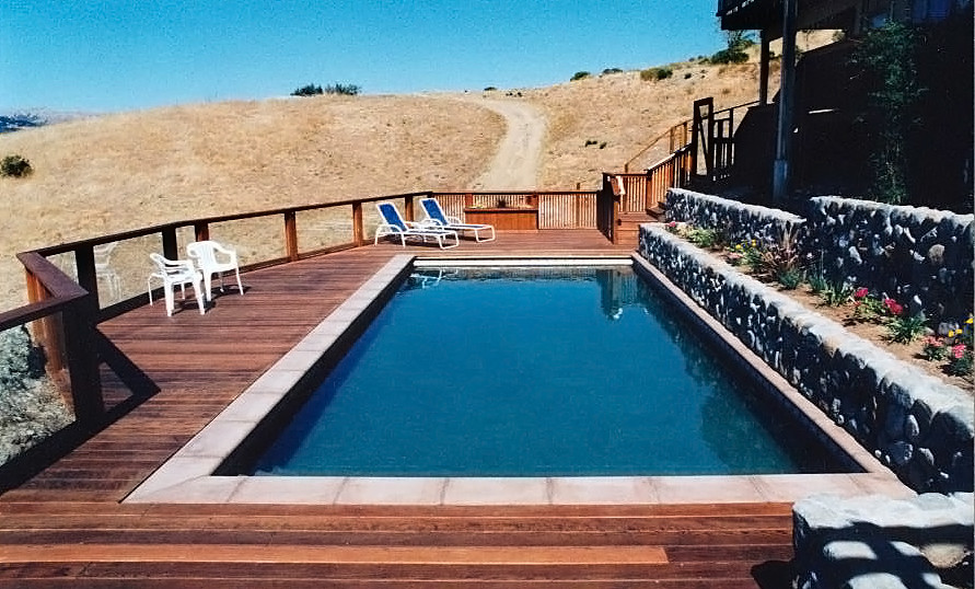 Inspiration for a modern swimming pool in San Francisco.