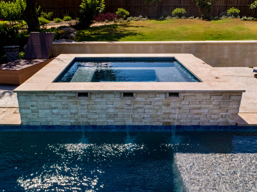 Timberwood Park Pool and Spa Modern Pool Austin by Infinity