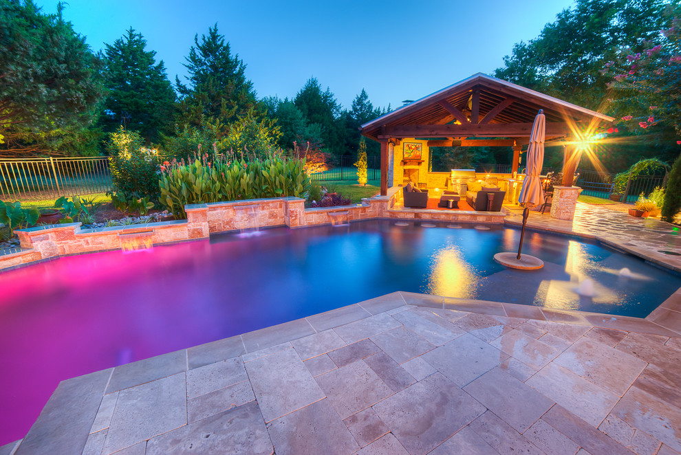 Torres - Traditional - Pool - Dallas - by Southernwind Pools Inc. | Houzz