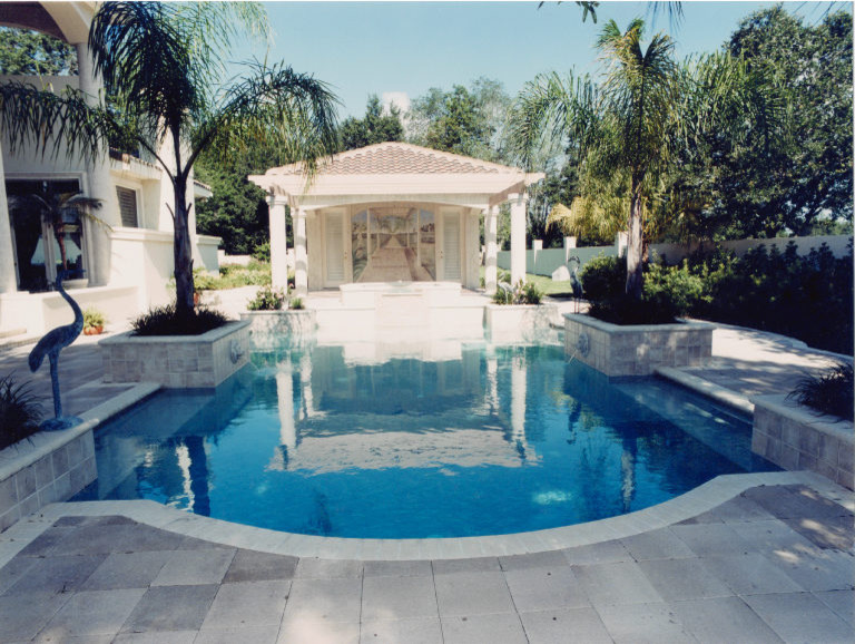Klassischer Pool in Tampa