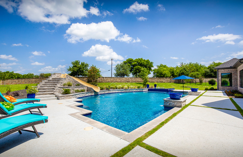 Tranquility Farms 3 Pool Dallas by Custom Homes of Texas Houzz
