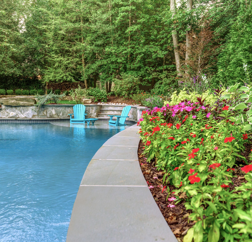 Transitional Style Outdoor Living Transitional Pool DC Metro by