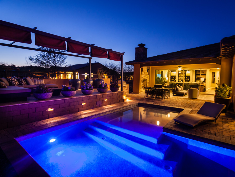 Trilogy at Wickenburg Ranch Model Homes Contemporary Pool Phoenix