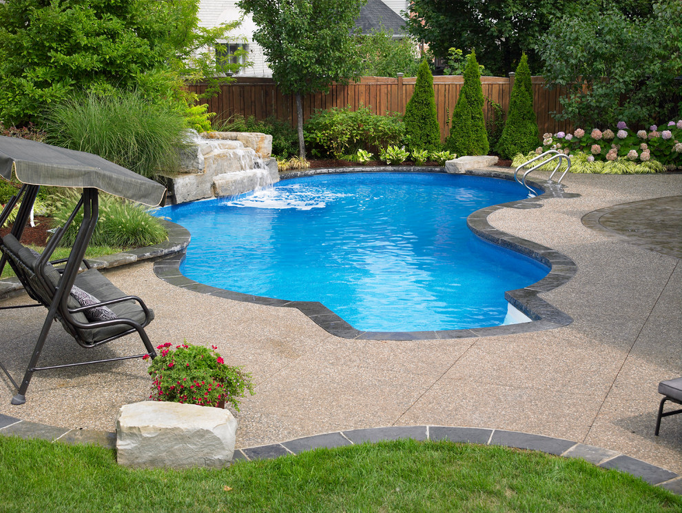 Trinity Inground Pool Contemporary Pool Toronto by Pioneer