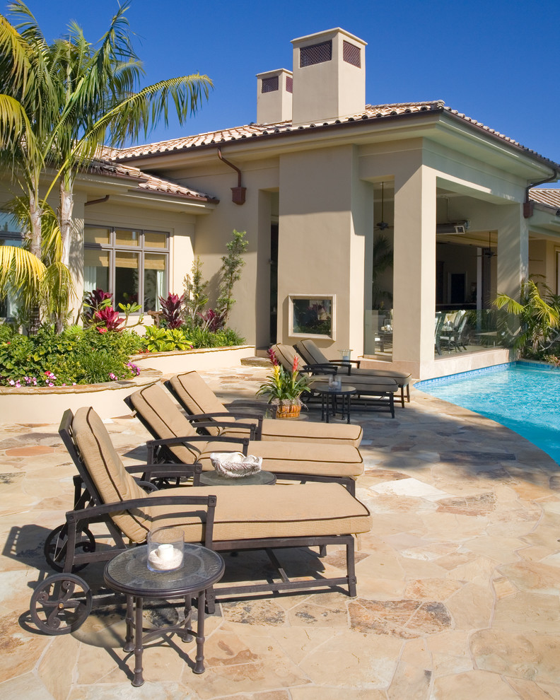 TroonPool Deck Tropical Patio Orange County by Legacy Custom Homes Houzz