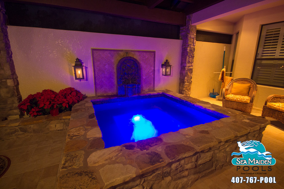 Example of a tuscan pool design in Orlando