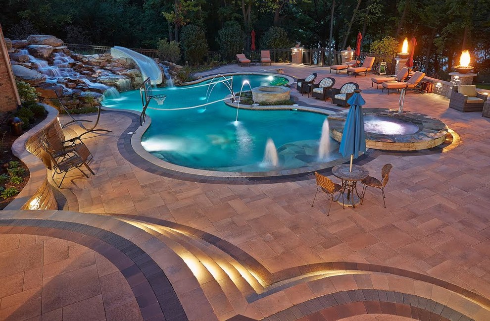 Unique Water Features Pool Chicago by Barrington Pools Houzz