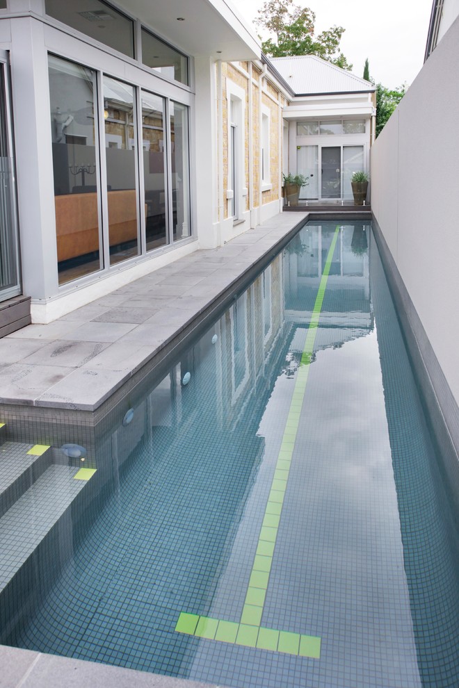 This is an example of a contemporary swimming pool in Adelaide.