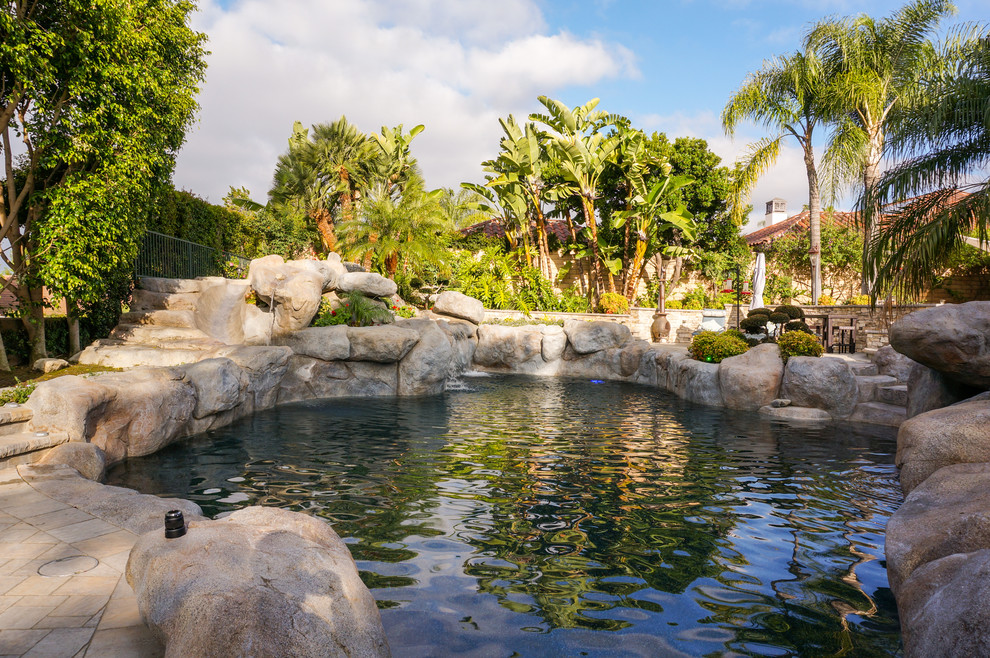 Upland California Full Backyard Update Traditional Pool Los