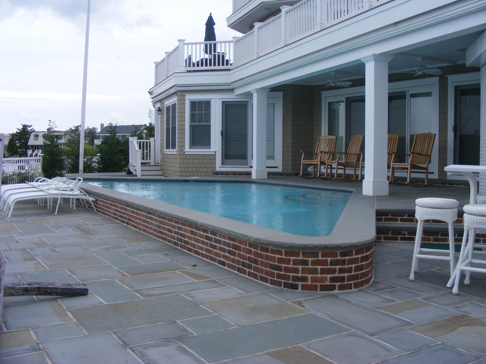 Example of a pool design in Philadelphia