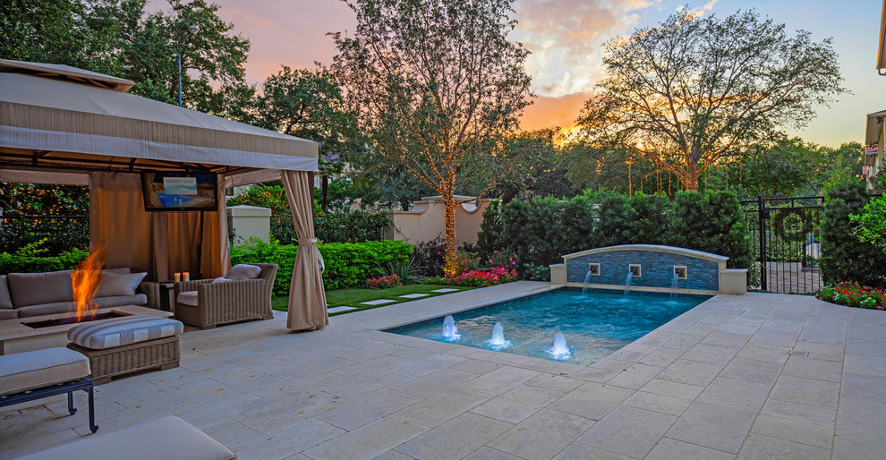 Veranda by the Fountains Klassisch Pools Houston von Water's