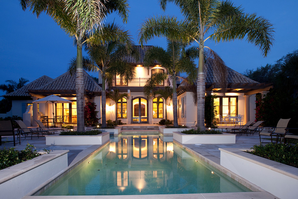 Vero Beach Homes Tropical Pool Miami by Croom Construction