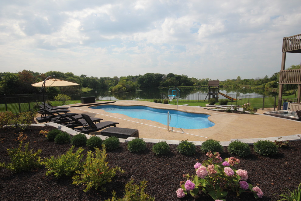 Viking Cancun With Coverstar Automatic Pool Cover (Homer Glen 2015