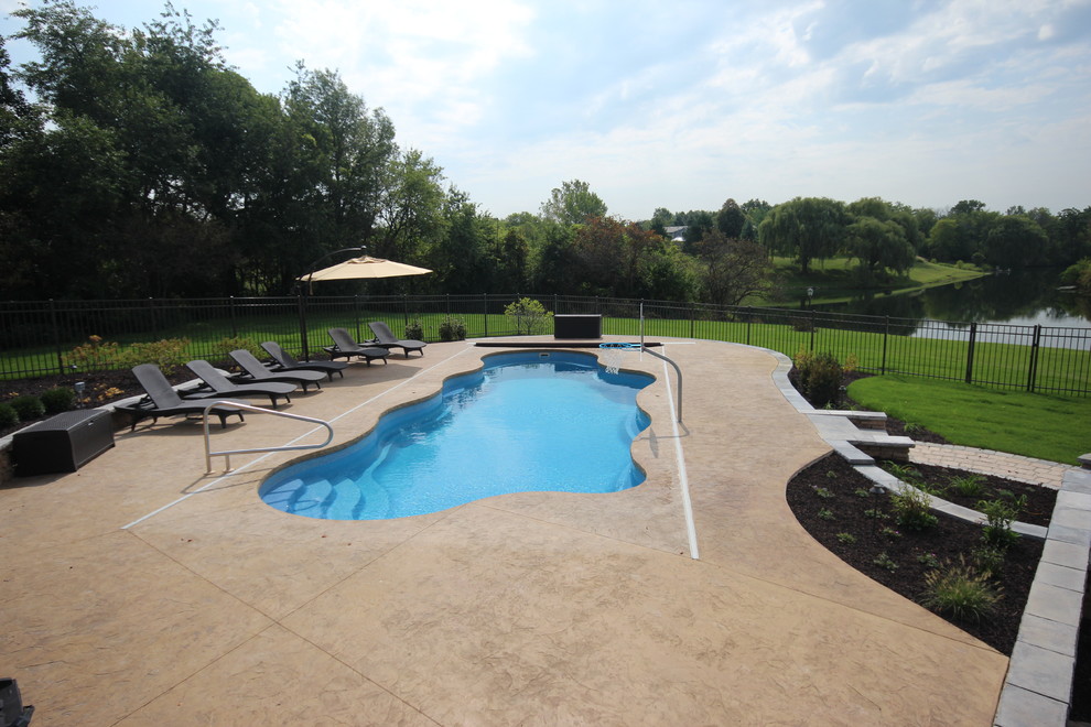 Viking Cancun With Coverstar Automatic Pool Cover (Homer Glen 2015