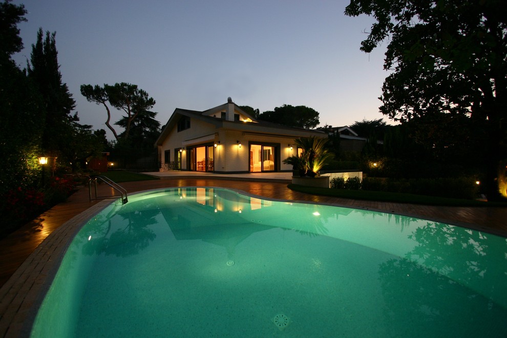 villa all'EUR, Roma - Modern - Pool - Rome - by Franco Bernardini ...