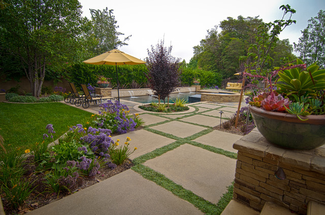 The Pool Deck - Transitional - Garden - Orange County - by Conscious ...