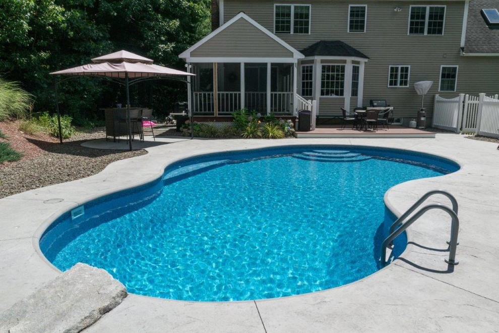 Inspiration for a pool remodel in Boston