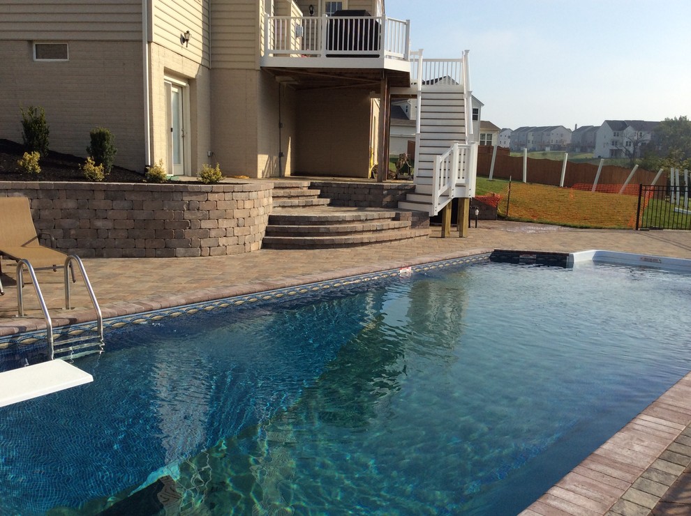 Vinyl liner Pool Winchester Virginia Traditional Pool DC Metro by Flohr Pools, Inc. Houzz
