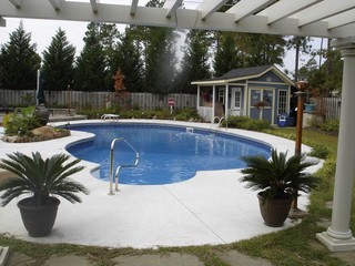 Vinyl Liner Pool, Saline, MI {BAA} - Traditional - Pool - Detroit