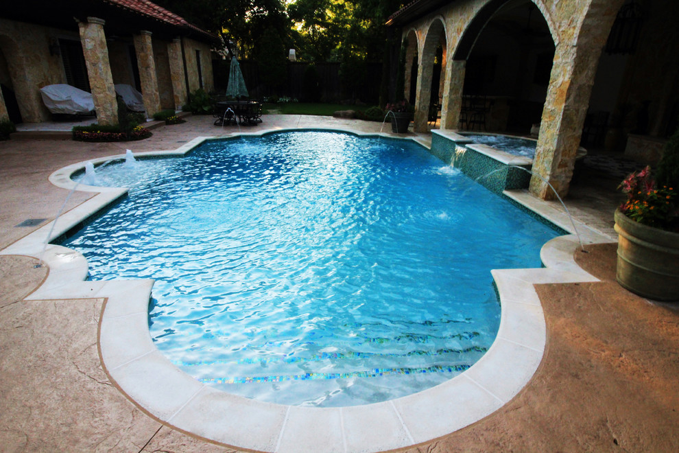 Walnut Hill Traditional Pool Dallas by Summerhill Pools Houzz