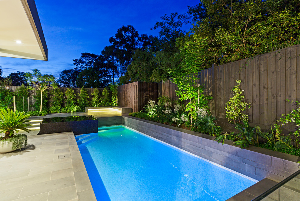 Warrenwood Contemporary Pool Melbourne by The Garden Company
