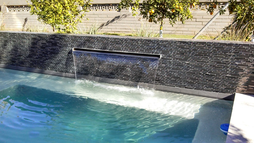 Pool - craftsman pool idea in Phoenix