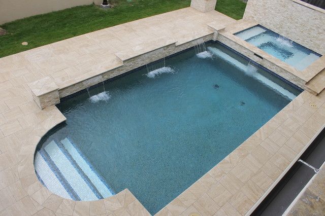 Watts Pool Company Tahoe Blue Pebble Tec Klassisch Pools Houston Von Pebble Tec Superior Quality Pool Finishes Houzz