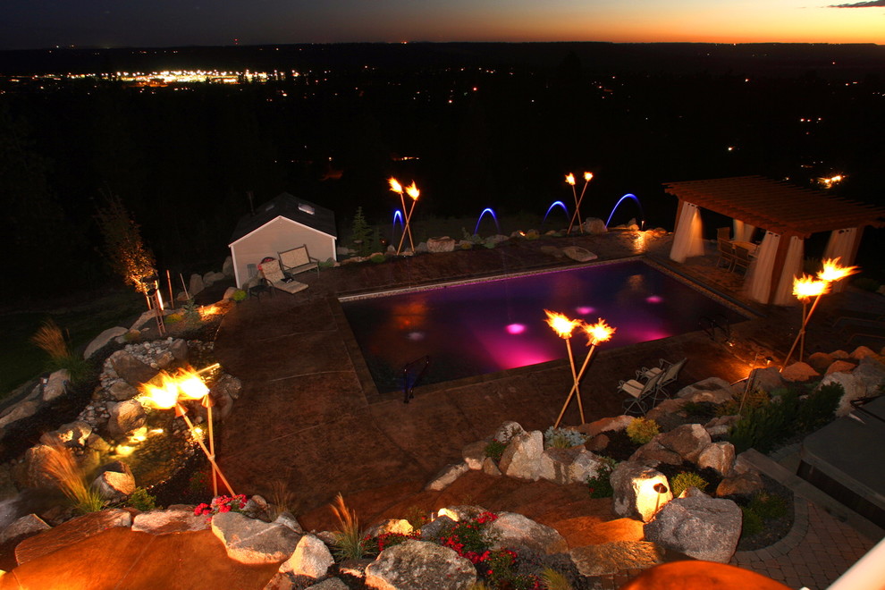 Example of a pool design in Seattle