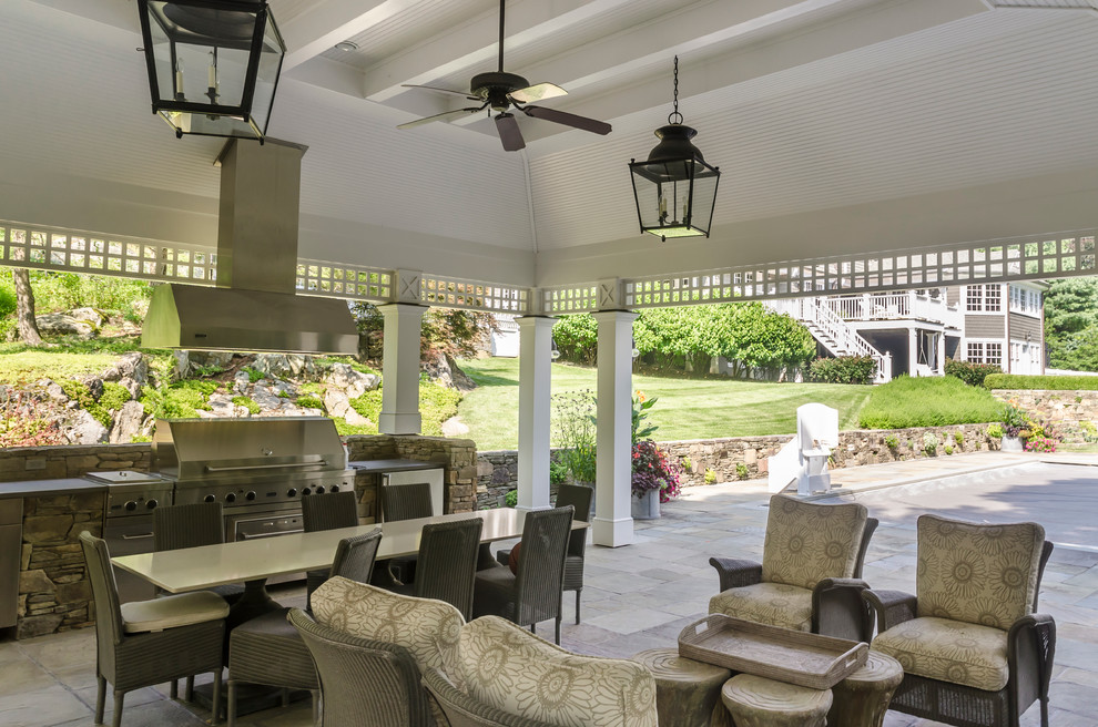 Westchester Poolhouse Traditional Pool New York by Daniel