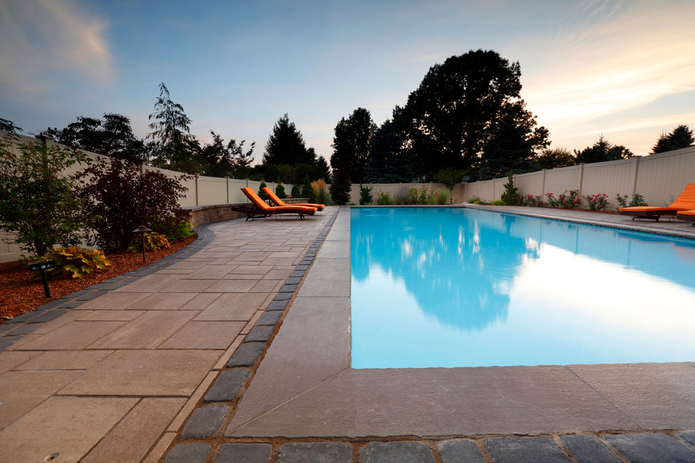 Westford, MA Outdoor Living Space Traditional Pool Boston by