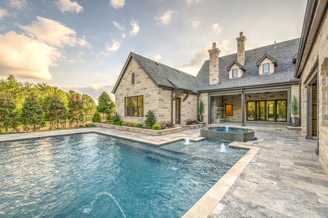 Westlake Estate Pool - Transitional - Pool - Dallas - by DeCavitte ...