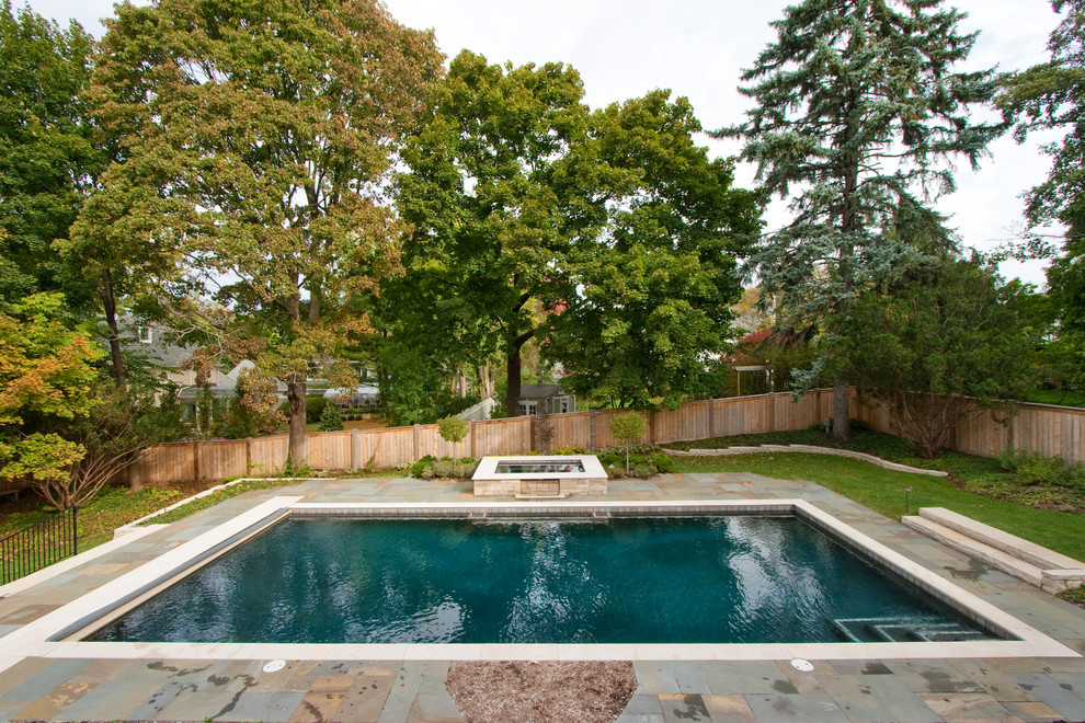 Wheaton 2014 Traditional Pool Chicago By Quantus Pools Houzz