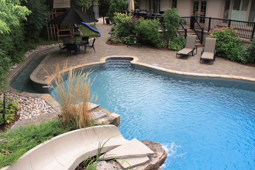 Wheelchair Accessible Swimming Pool Traditional Pool Toronto by Jones Pools Houzz