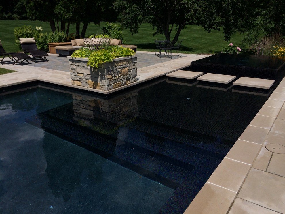 Whitneyville Project Modern Pool Grand Rapids by LPTT